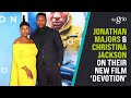 Jonathan Majors &amp; Christina Jackson on their New Film &#39; Devotion&#39;