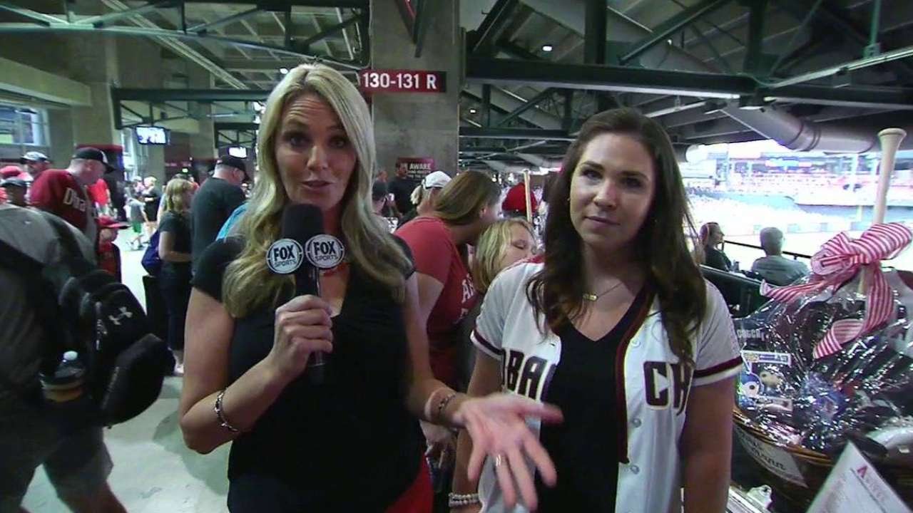 CIN@ARI: D-backs host charity event auction