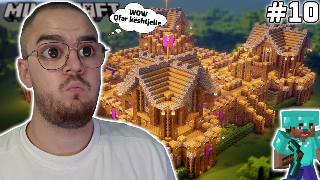 Skeni me besu se qfar Kështjellë e kemi ndërtu ne Minecraft #10