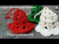 Easy crochet Christmas bell Ornament|TheCrochetworld Easy crochet Christmas bell Ornament|TheCrochetworld