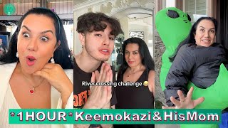 *1 HOUR* Keemokazi & His Mom New TikTok Compilation 2023 | Best Kareem Hesri and His Mom TikToks