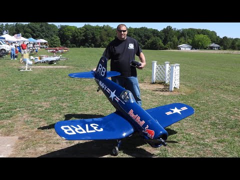 Ziroli Kits Red Bull Corsair at Warbirds and Classics Over Fredericksburg 2026