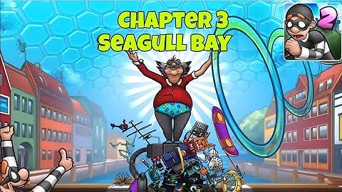 Robbery Bob 2 Gameplay Indonesia Part 3 - Seagull Bay