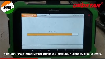 KMD DP5 & DP+ PINCODE READING DIESEL DELPHIE BOSCH ECU HYUNDAI CRETA I10 GRAND XCENT SUCCESSFUL