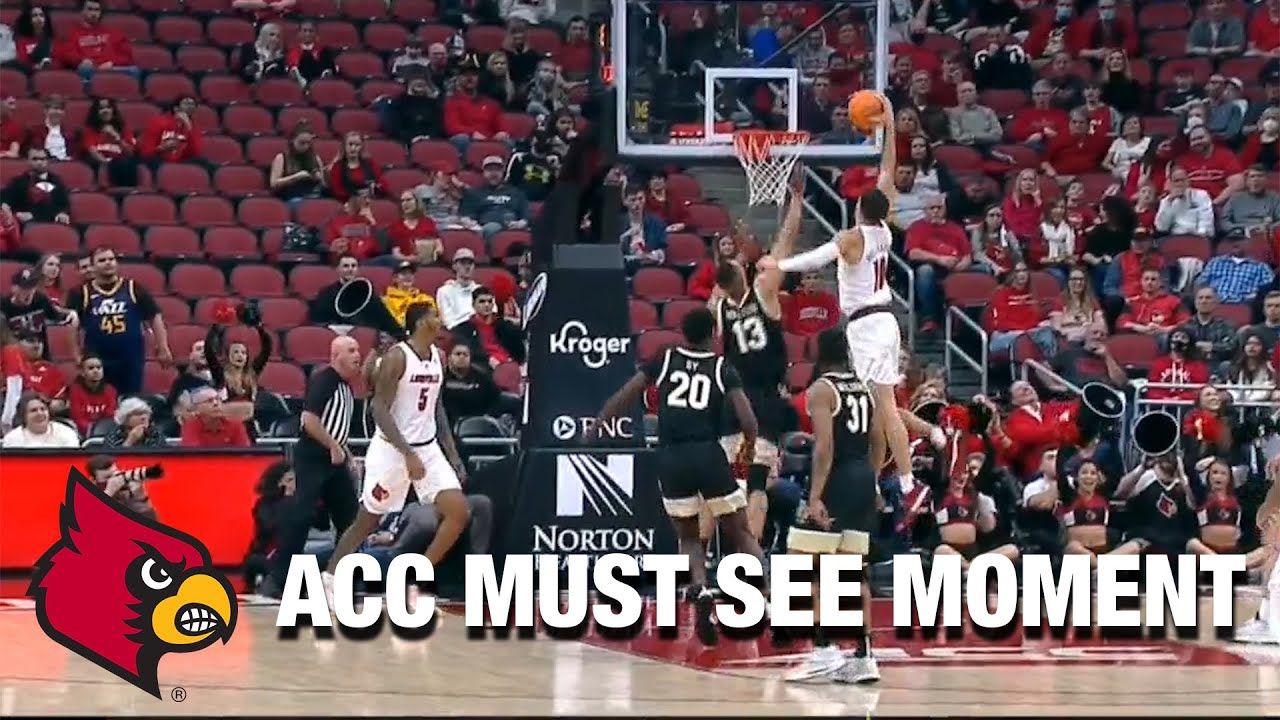 Louisville Samuell Williamson Throws Down An Explosive Dunk  | Must See Moment