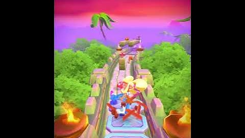 CRASH ON THE RUN - CRASH BANDICOOT - COCO VS NITRO PINK ELEPHANT - LOST CITY BATTLE RUN