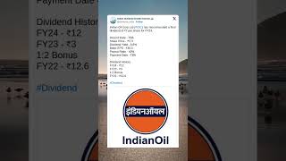 Indian Oil Corporation Ltd Has Recommended A Final Dividend For Fy 2024 ioc stockmarket shorts