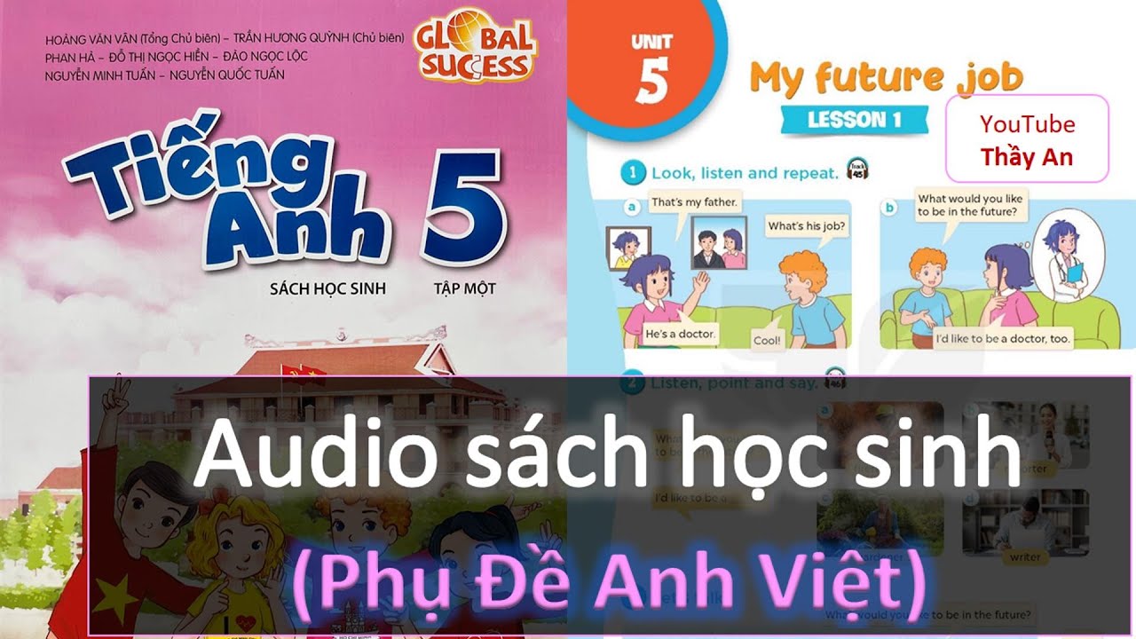 UNIT 5.  MY FUTURE JOB | Audio Sách Học Sinh Tập 1 Tiếng Anh 5 Global Success mới 2024 - 2025