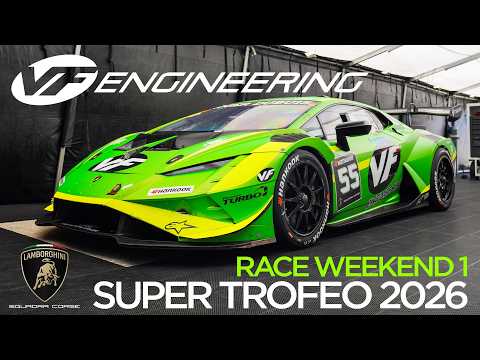 SUPER TROFEO IS BACK! Race Weekend #1 with VF Engineering!