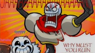 PA-PIE-RUS Undertale comic dub!