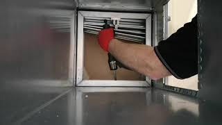 One handed fire damper testing made simple.