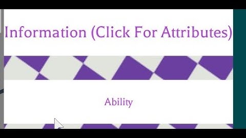 Project JOJO "Ability" SHOWCASE