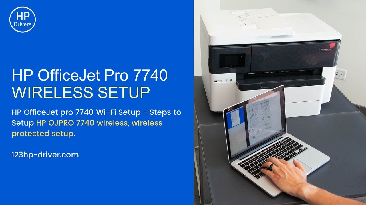 Unboxing and Setting Up  HP OfficeJet Pro 7730/7740 Wide Format