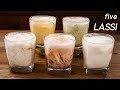 5 Lassi Recipes - Easy and Different Summer Drink Flavors - CookingShooking