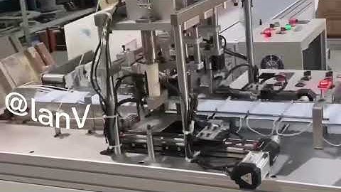 Full servo primary plane external ear automatic mask machine