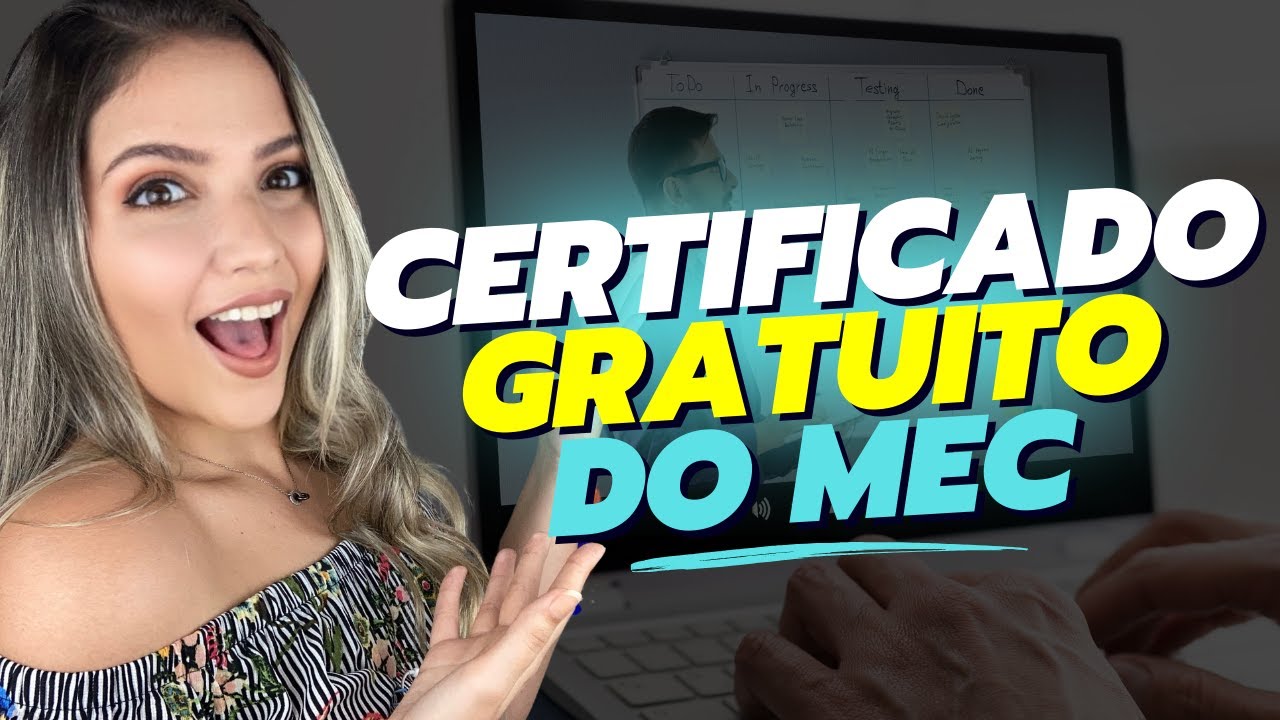 Cursos online gratuitos com certificado reconhecido pelo MEC