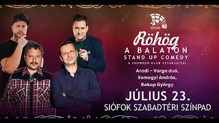 Stand up comedy est a Balatonon
