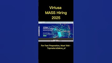 #Virtusa #Mass #Werving 2025😍