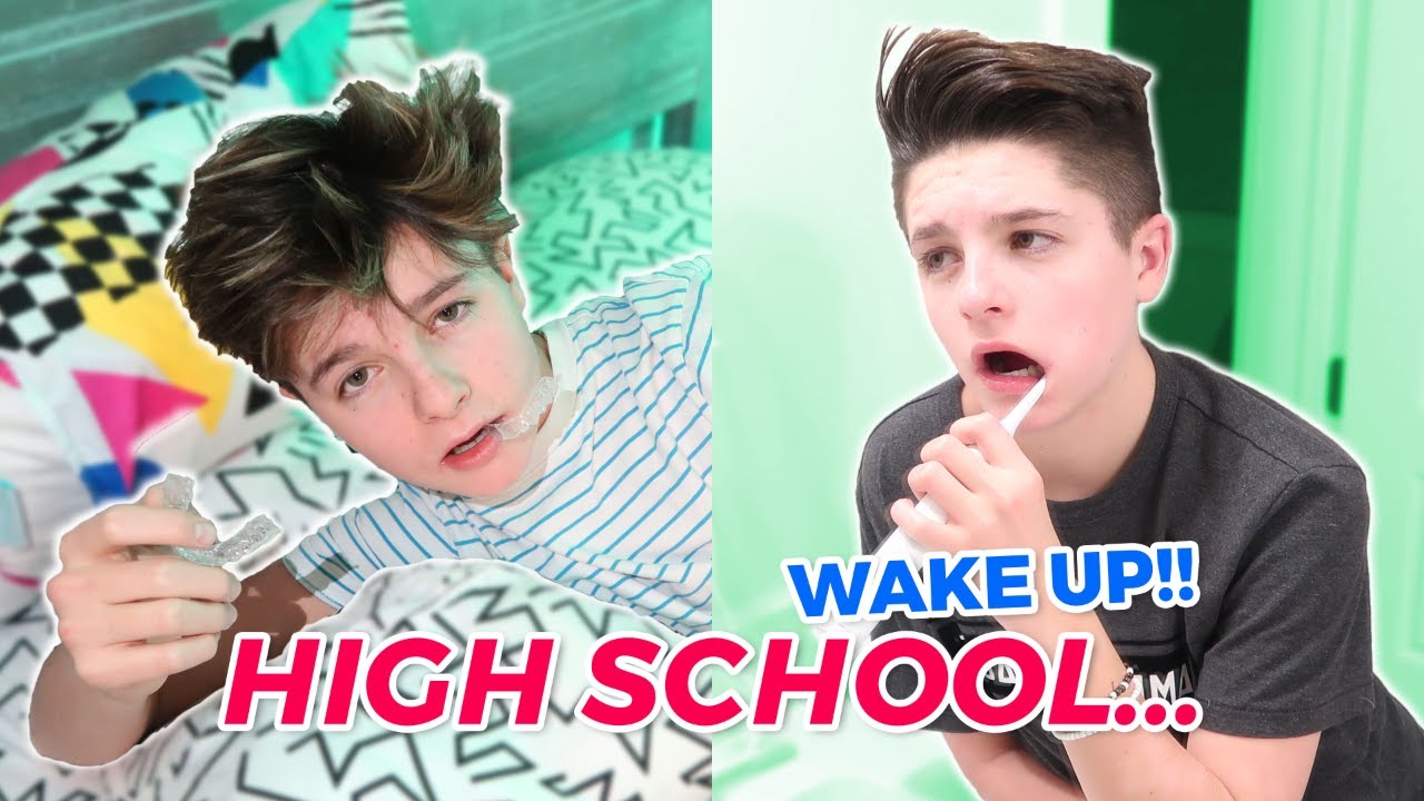 HIGH SCHOOL MORNING ROUTINE