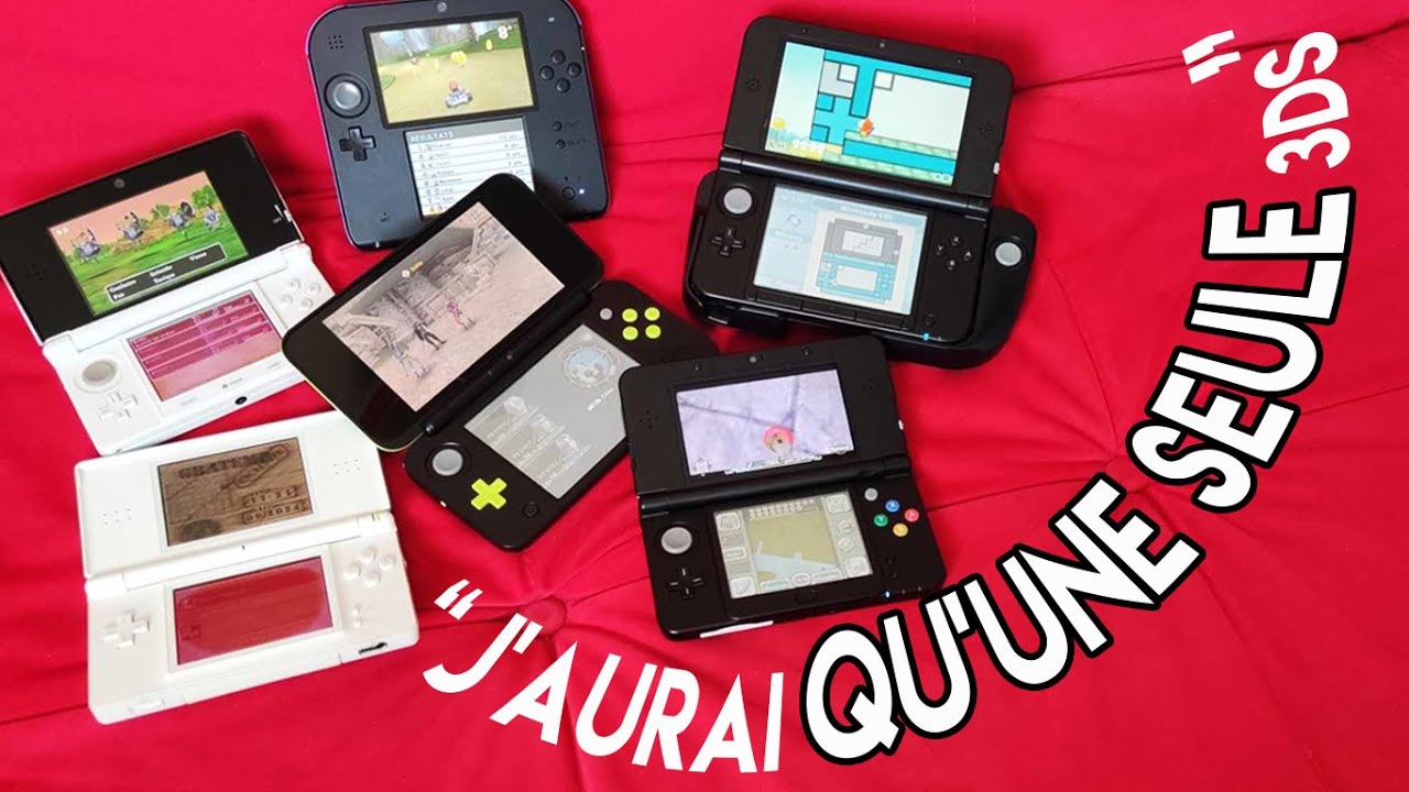 L'histoire de CHACUNE de mes 3DS - YouTube