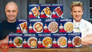 We Tried EVERY Flavor Of Gordon Ramsay's Frozen Dinners