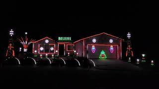 Elton John - Step Into Christmas (Dun-Rich Lights Christmas Display 2023)