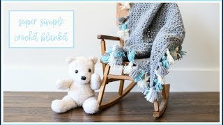 How to Crochet a Simple Blanket