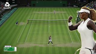 The Legend is back !!! Serena Williams returns to Wimbledon against Maya Joint | Tiebreak gameplay