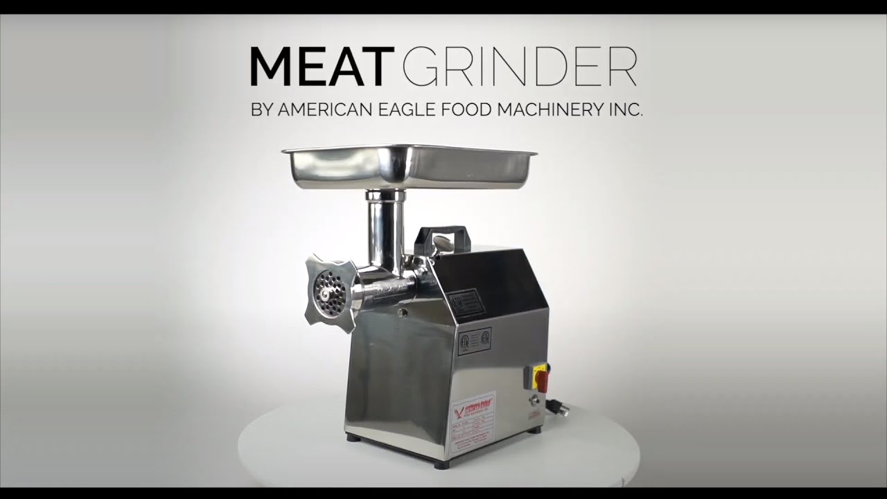 Meat Grinder Attachment Kit #12  American Eagle® Food Machinery