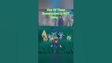 Which Eeveelution Is NOT Shiny? #pokemonscarletandviolet #pokemon #shinypokemon #shorts