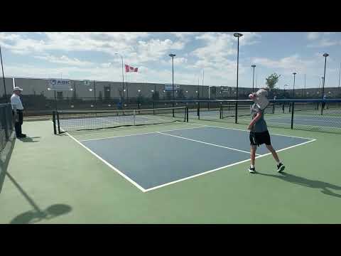 Red Deer Pickleball Open 2024 - Nate Partridge Singles Match 5
