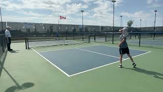 Red Deer Pickleball Open 2024 - Nate Partridge Singles Match 5