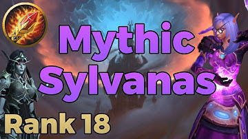 Mythic Sylvanas - Kyrian Arcane Mage PoV - Rank 18 Kill | 9.1.5 Shadowlands