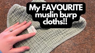 Honest Review on MUSLIN BURP CLOTHS - MUST HAVE?? by Mama Cassidy Reviews 57 views 1 month ago 1 minute, 7 seconds