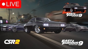 CSR Racing 2 | LIVE! 🔴F&F 9: Off The Edge