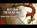 Keys from the golden vault  first look  dd