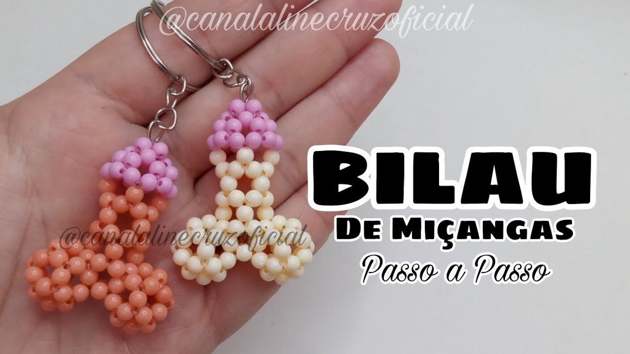 Bilau de Miçangas/Pérolas- Passo a Passo #façavocêmesmo #feitoamao #artesanato #beads