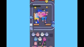 Pixel Flow Level 250. Walkthrough Gameplay 