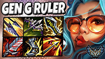 Zeri vs Ezreal ADC [ Gen.G Ruler ] Korea Challenger Patch 25.3 ✅