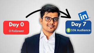 If I started on LinkedIn from 0, this is what I'd do...