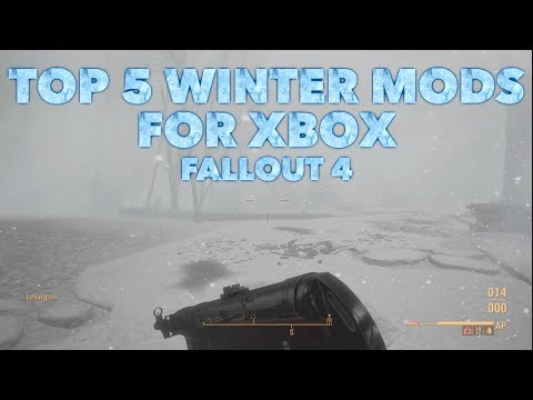 Top 5 BEST Winter Mods for Fallout 4 on Xbox - 2 Minute Mod Showcase #1