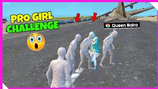 PRO Toxic Girl Gamer Challenge On PLANE Pubg Lite馃敟Boys Vs Girl Challenge in Pubg Mobile Lite