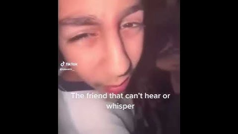 #POV That one friend that can't hear or whisper || #4upage #funny #shorts #relatable #friends