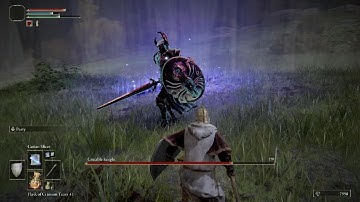 ELDEN RING Melee sorcerer vs crucible knight (no hits)