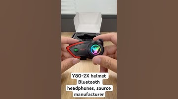 Y80-2X helmet Bluetooth headphones, source manufacturer #motorcycle #moto