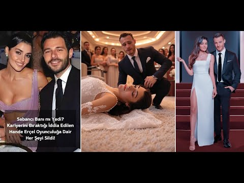 Hande Erçel rompe en llanto en su boda por una aparición inesperada