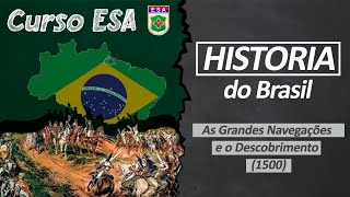 HISTÓRIA DO BRASIL - PARTE 01 (EXERCÍCIOS) - *AS GRANDES NAVEGAÇÕES E O DESCOBRIMENTO DO BRASIL*