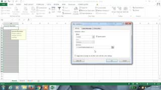 Excel 2013 Tutorial#96 Prevent Duplicate Entries in Excel 2013
