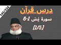 Quran Tafseer | Surah Yaseen ayat 1-6 | Dars e Quran | Dr Israr Ahmed. 145/334 Mp3 Song