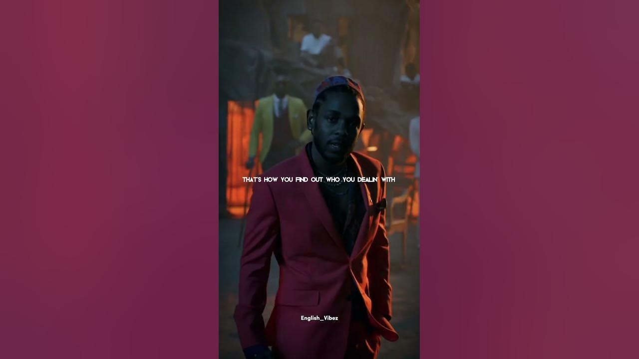 Kendrick Lamer :- All The Stars ( Lyric Video ) ✨